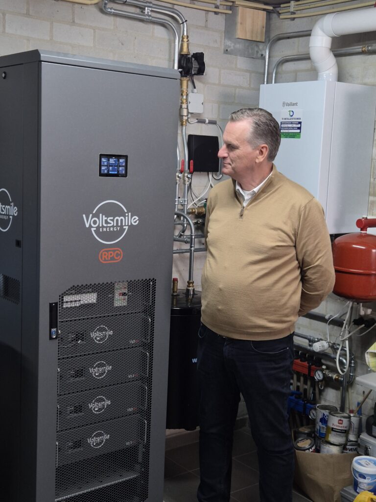 Installatie van thuisbatterij bespaart energie